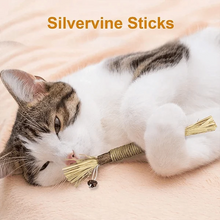 Load image into Gallery viewer, Natural Silvervine Stick Cat Chew Toy
